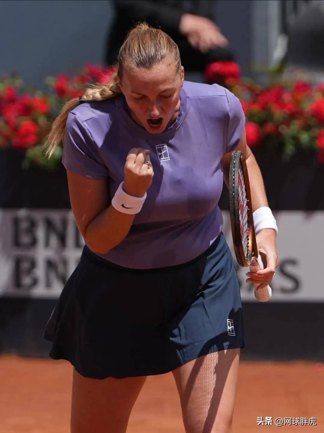 科维托娃在TL比赛中反败为胜，锐不可当引发热议！